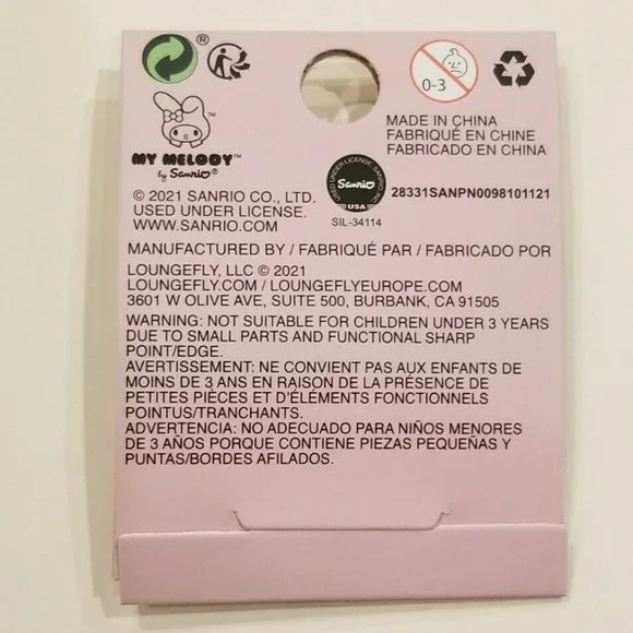 My Melody Sanrio Enamel Pin Loungefly NEW - Picture 6 of 8